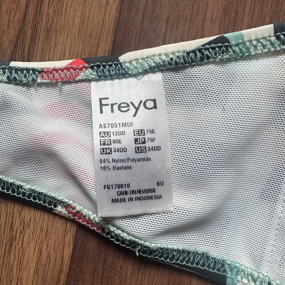 Freya Bassline Underwire Bikini Top 34DD - Picture 6 of 6